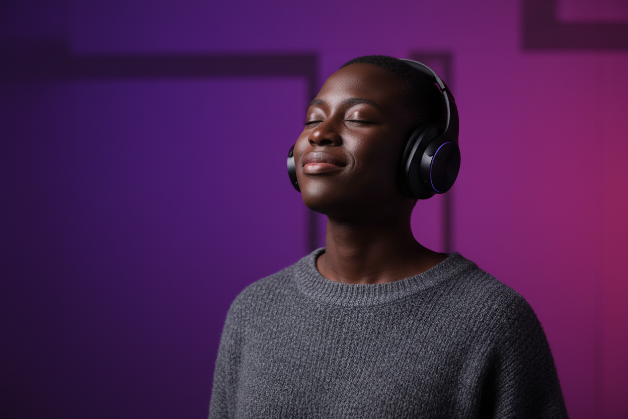 create a different one with a purple background